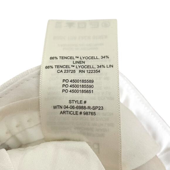 Aritzia White Wide Leg effortless Pants - Picture 13 of 13